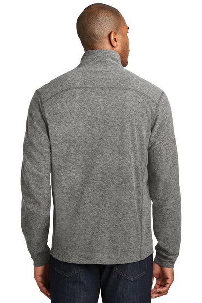 Port Authority Heather Microfleece Full-Zip Jacket. F235