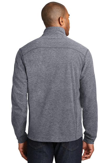 Port Authority Heather Microfleece Full-Zip Jacket. F235