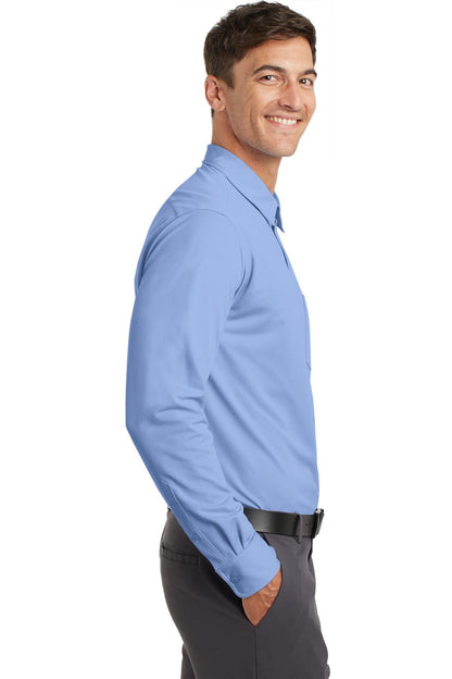 Port Authority Dimension Knit Dress Shirt. K570