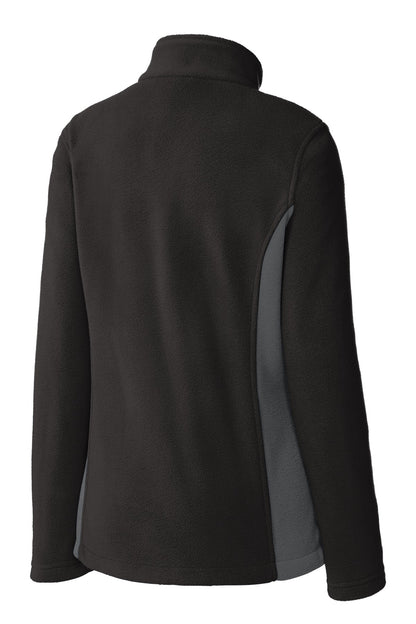 Port Authority Ladies Colorblock Value Fleece Jacket. L216