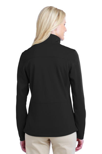Port Authority Ladies Pique Fleece Jacket. L222