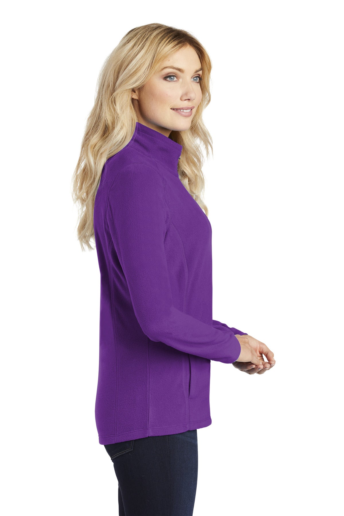 Port Authority Ladies Microfleece Jacket. L223