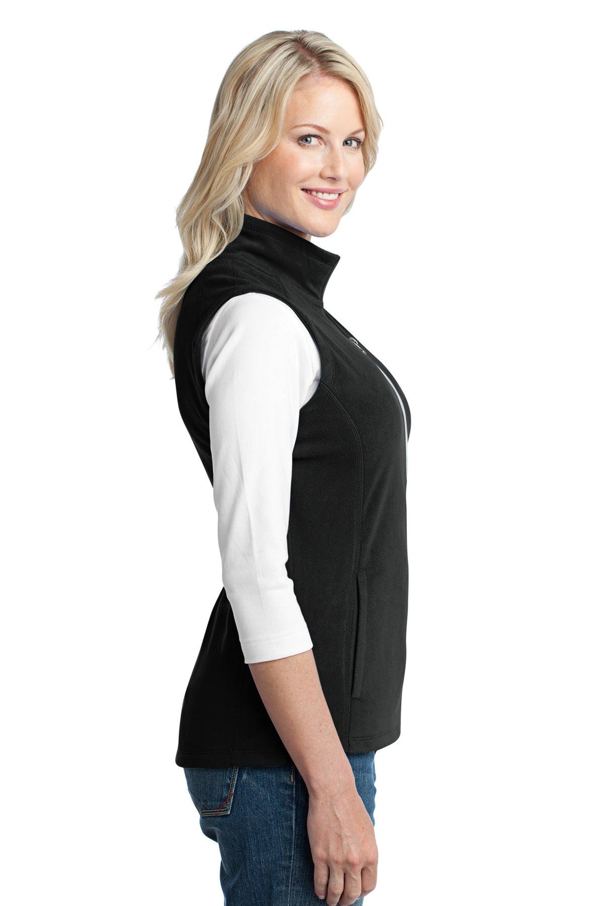 Port Authority Ladies Microfleece Vest. L226