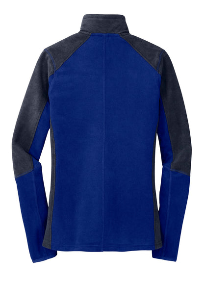 Port Authority Ladies Colorblock Microfleece Jacket. L230