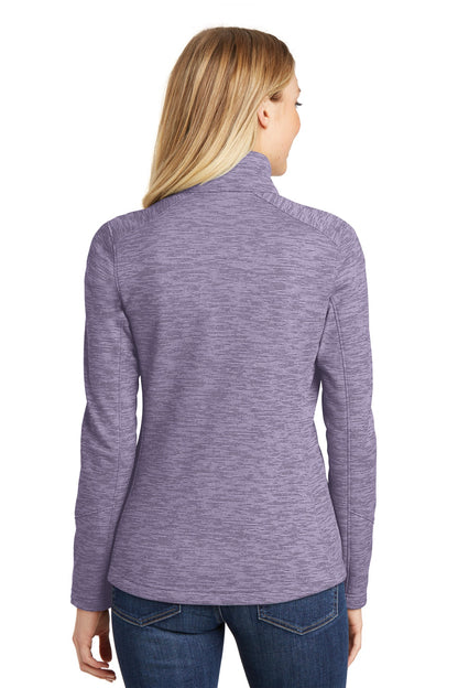 Port Authority Ladies Digi Stripe Fleece Jacket. L231