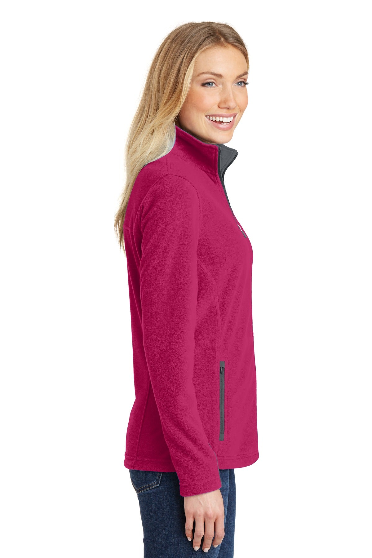 Port Authority Ladies Summit Fleece Full-Zip Jacket. L233