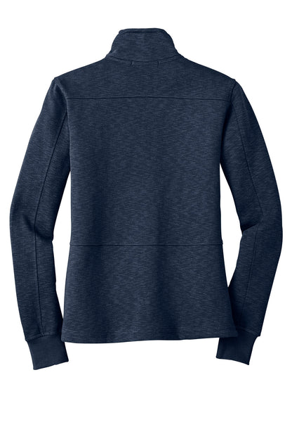 Port Authority Ladies Slub Fleece Full-Zip Jacket. L293