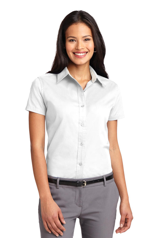 Port Authority Ladies Short Sleeve Easy Care Shirt. L508