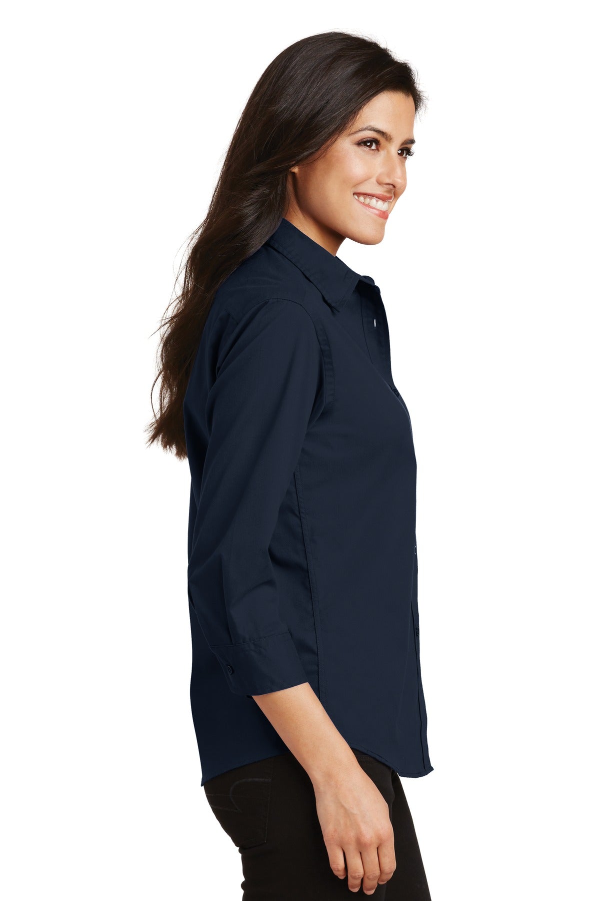 Port Authority Ladies 3/4-Sleeve Easy Care Shirt. L612