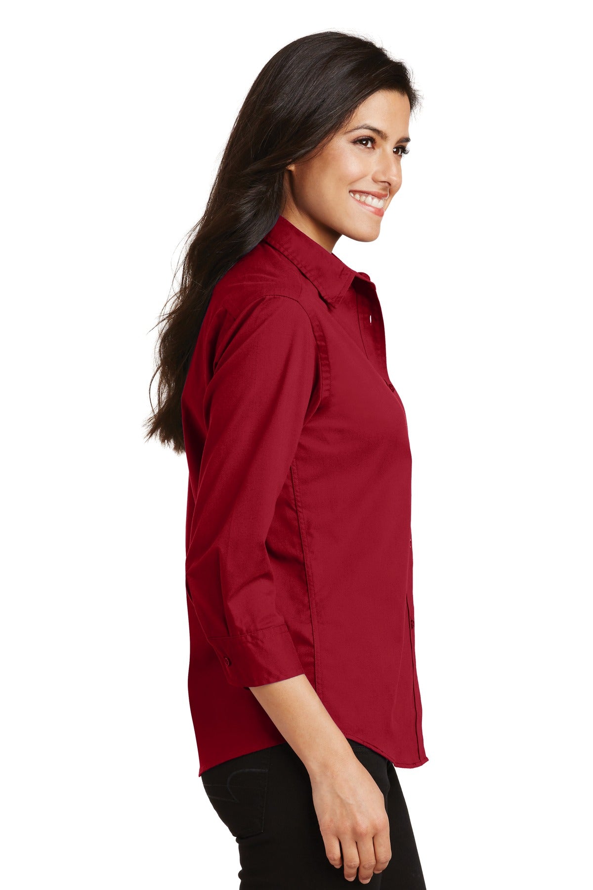 Port Authority Ladies 3/4-Sleeve Easy Care Shirt. L612