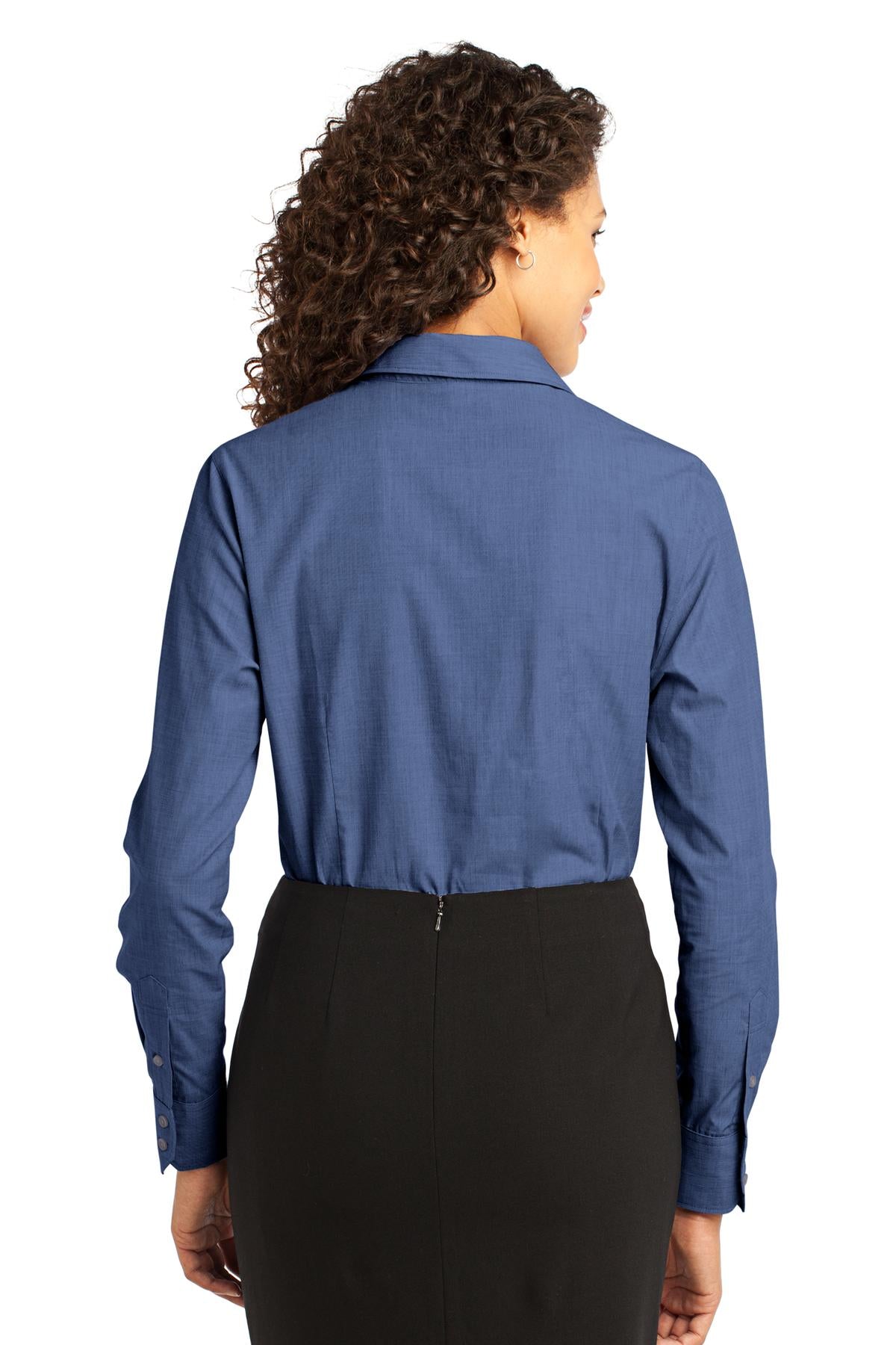 Port Authority Ladies Crosshatch Easy Care Shirt. L640