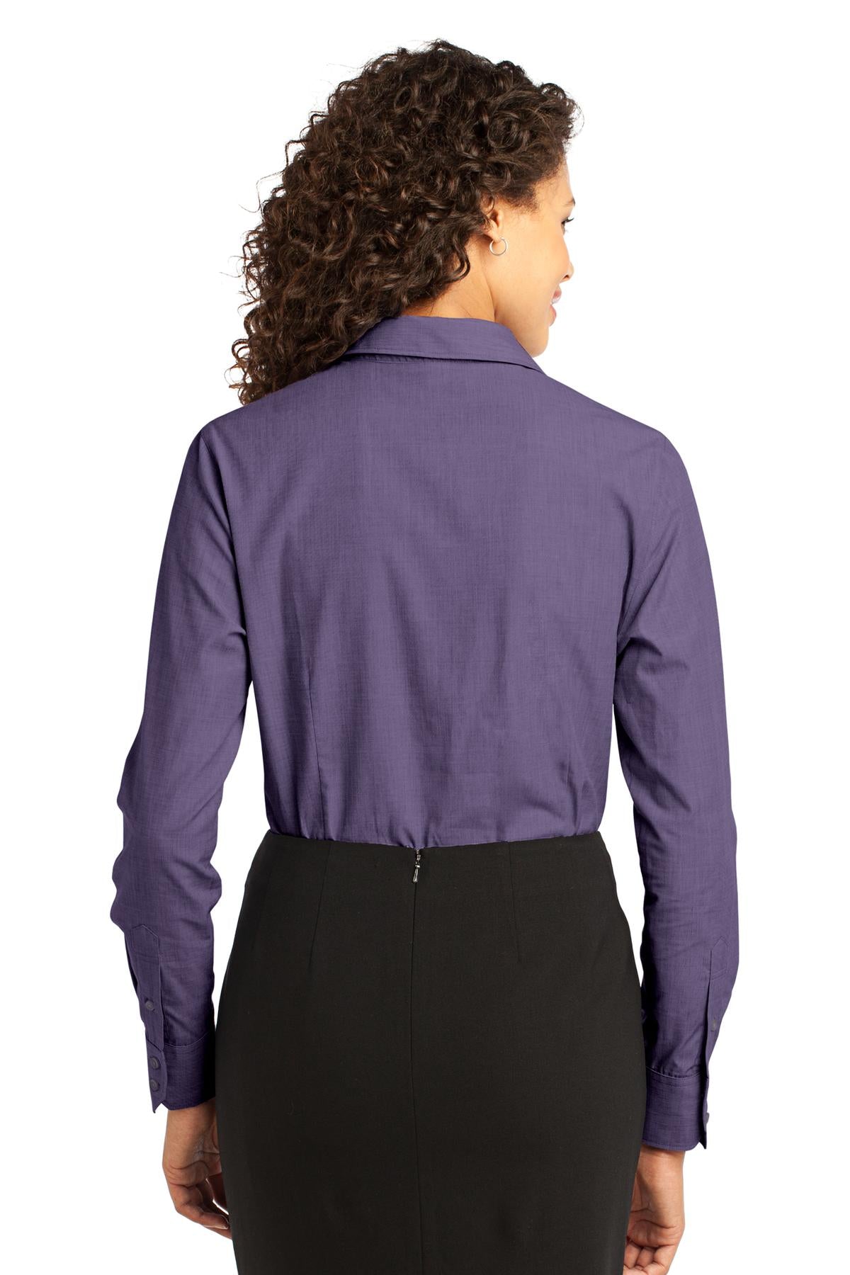 Port Authority Ladies Crosshatch Easy Care Shirt. L640