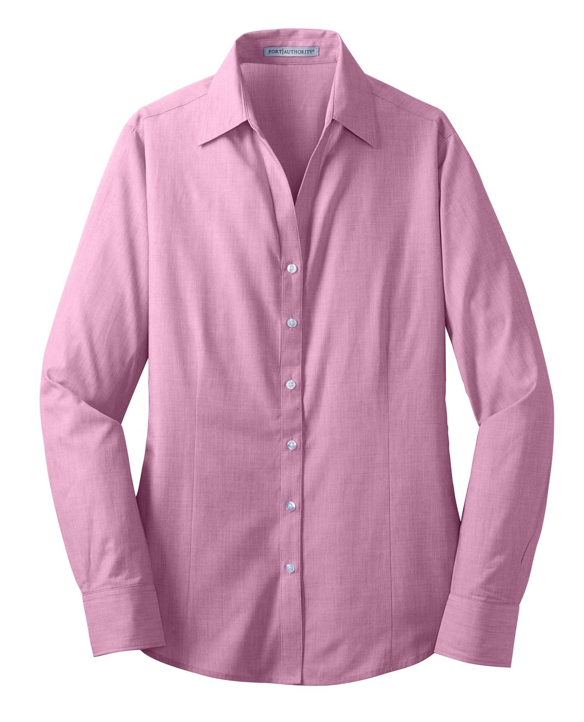Port Authority Ladies Crosshatch Easy Care Shirt. L640