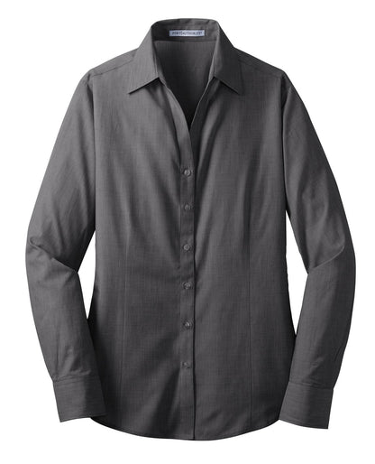 Port Authority Ladies Crosshatch Easy Care Shirt. L640