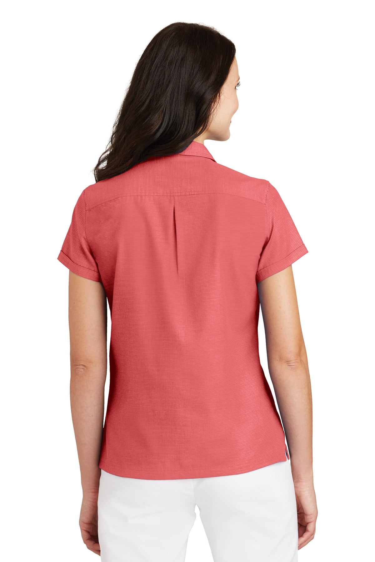 Port Authority Ladies Textured Camp Shirt. L662