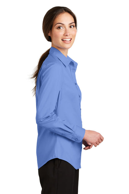 Port Authority Ladies SuperPro Twill Shirt. L663