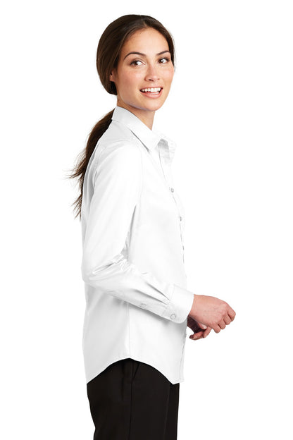 Port Authority Ladies SuperPro Twill Shirt. L663