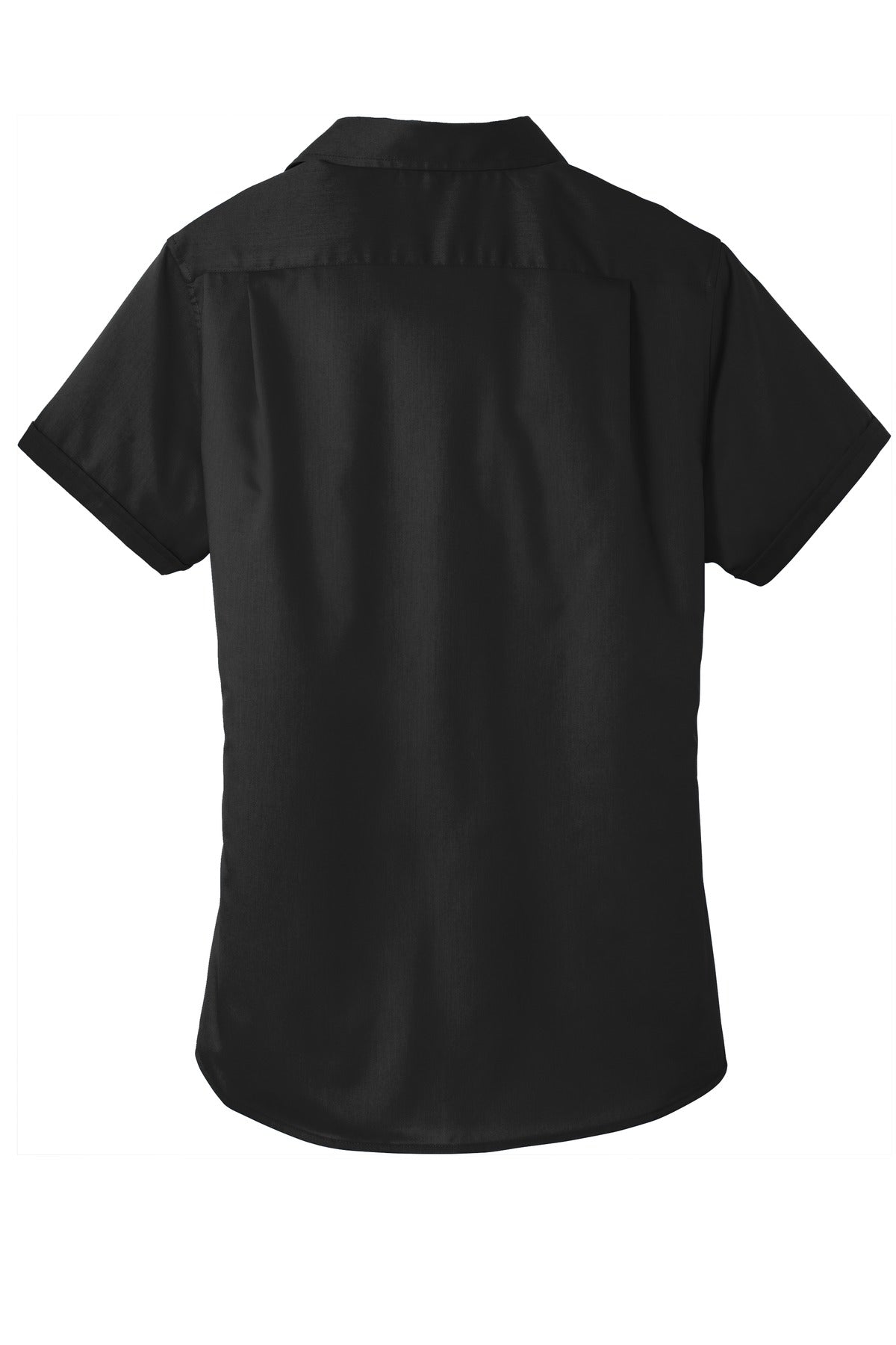 Port Authority Ladies Short Sleeve SuperPro Twill Shirt. L664