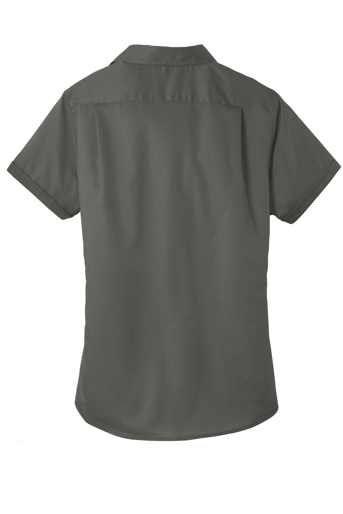Port Authority Ladies Short Sleeve SuperPro Twill Shirt. L664