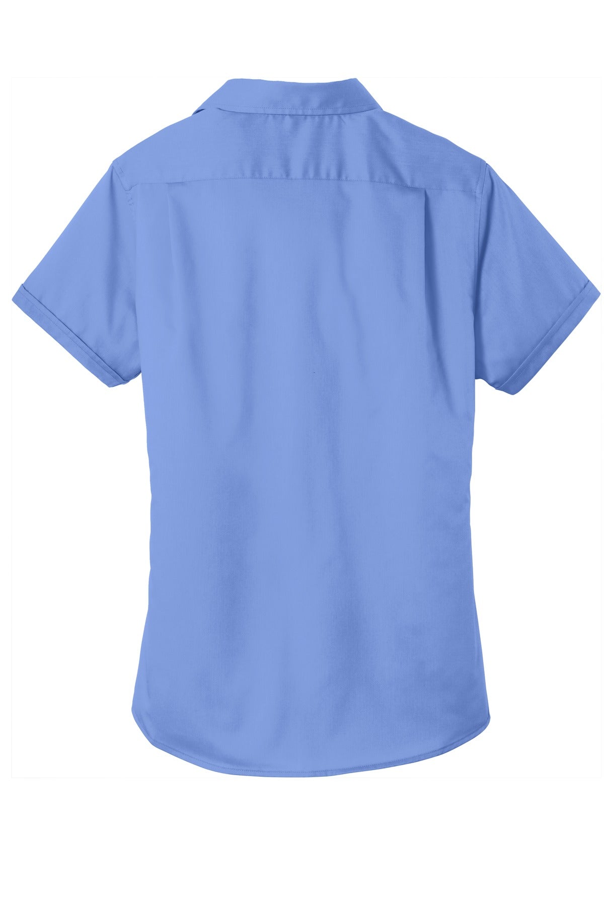 Port Authority Ladies Short Sleeve SuperPro Twill Shirt. L664