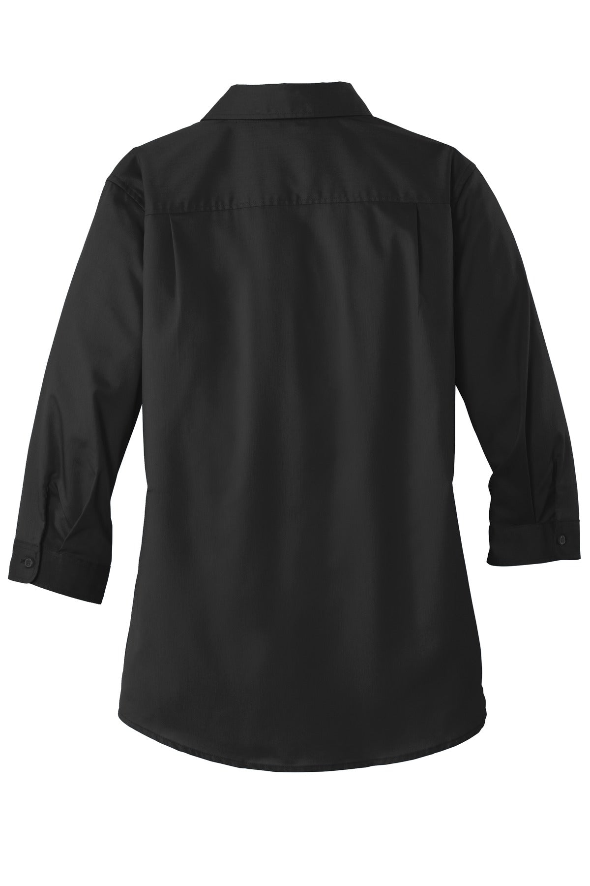 Port Authority Ladies 3/4-Sleeve SuperPro Twill Shirt. L665