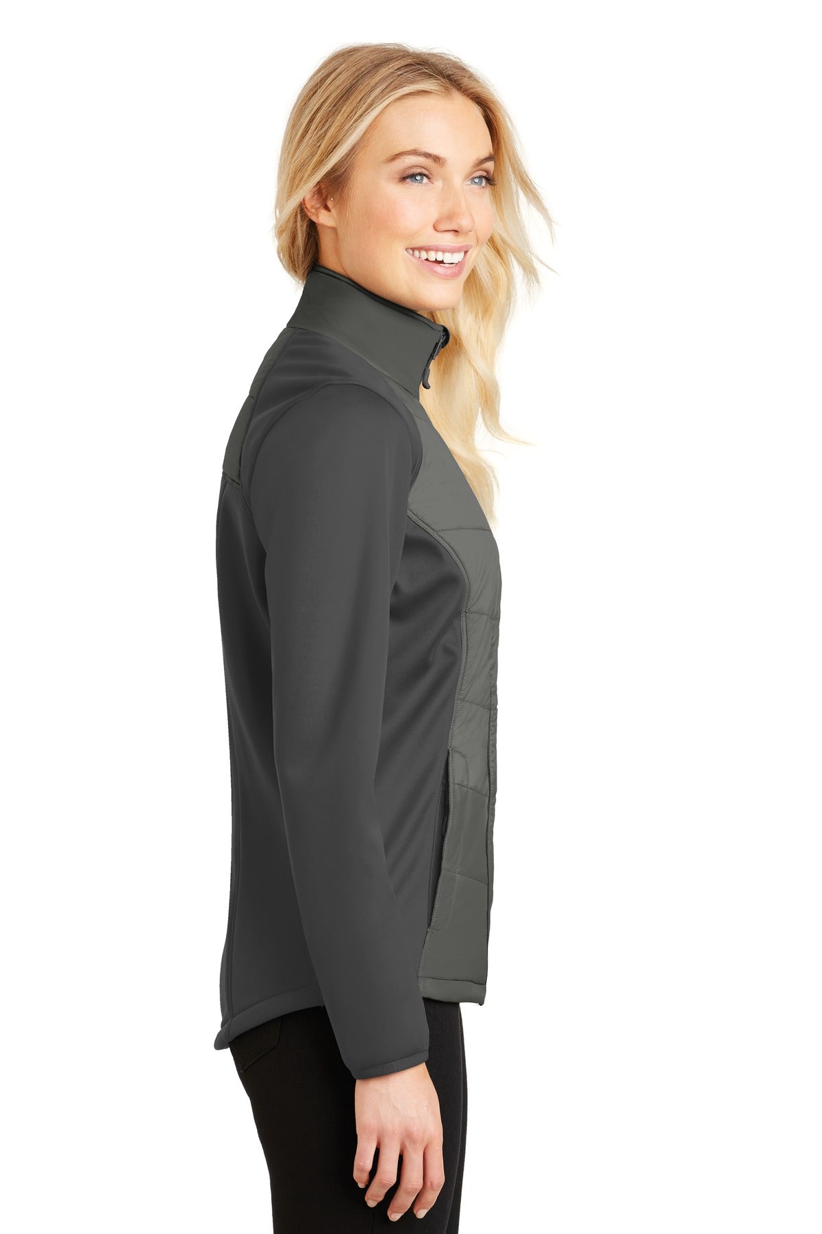 Port Authority Ladies Hybrid Soft Shell Jacket. L787