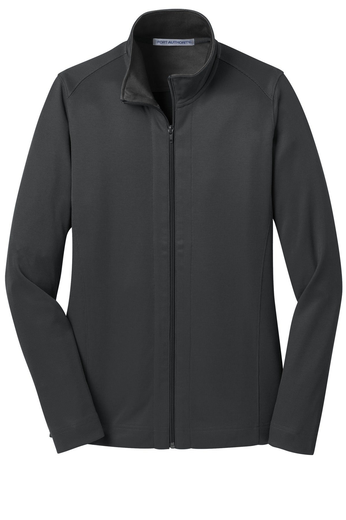 Port Authority Ladies Vertical Texture Full-Zip Jacket. L805