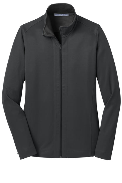 Port Authority Ladies Vertical Texture Full-Zip Jacket. L805