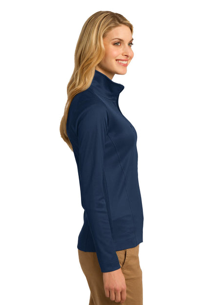 Port Authority Ladies Vertical Texture Full-Zip Jacket. L805