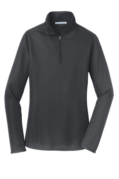 Port Authority Ladies Pinpoint Mesh 1/2-Zip . L806