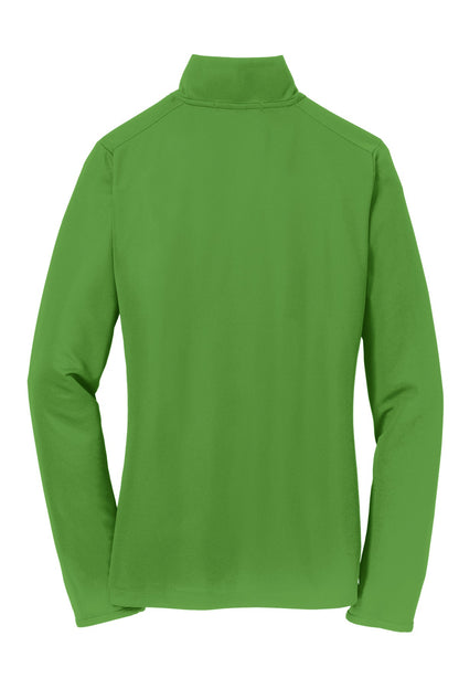 Port Authority Ladies Pinpoint Mesh 1/2-Zip . L806