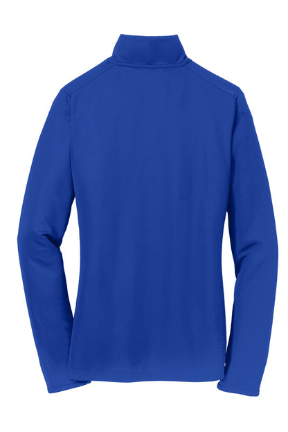 Port Authority Ladies Pinpoint Mesh 1/2-Zip . L806