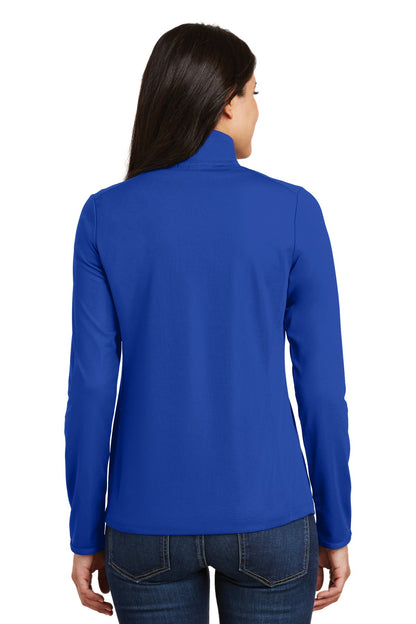 Port Authority Ladies Pinpoint Mesh 1/2-Zip . L806