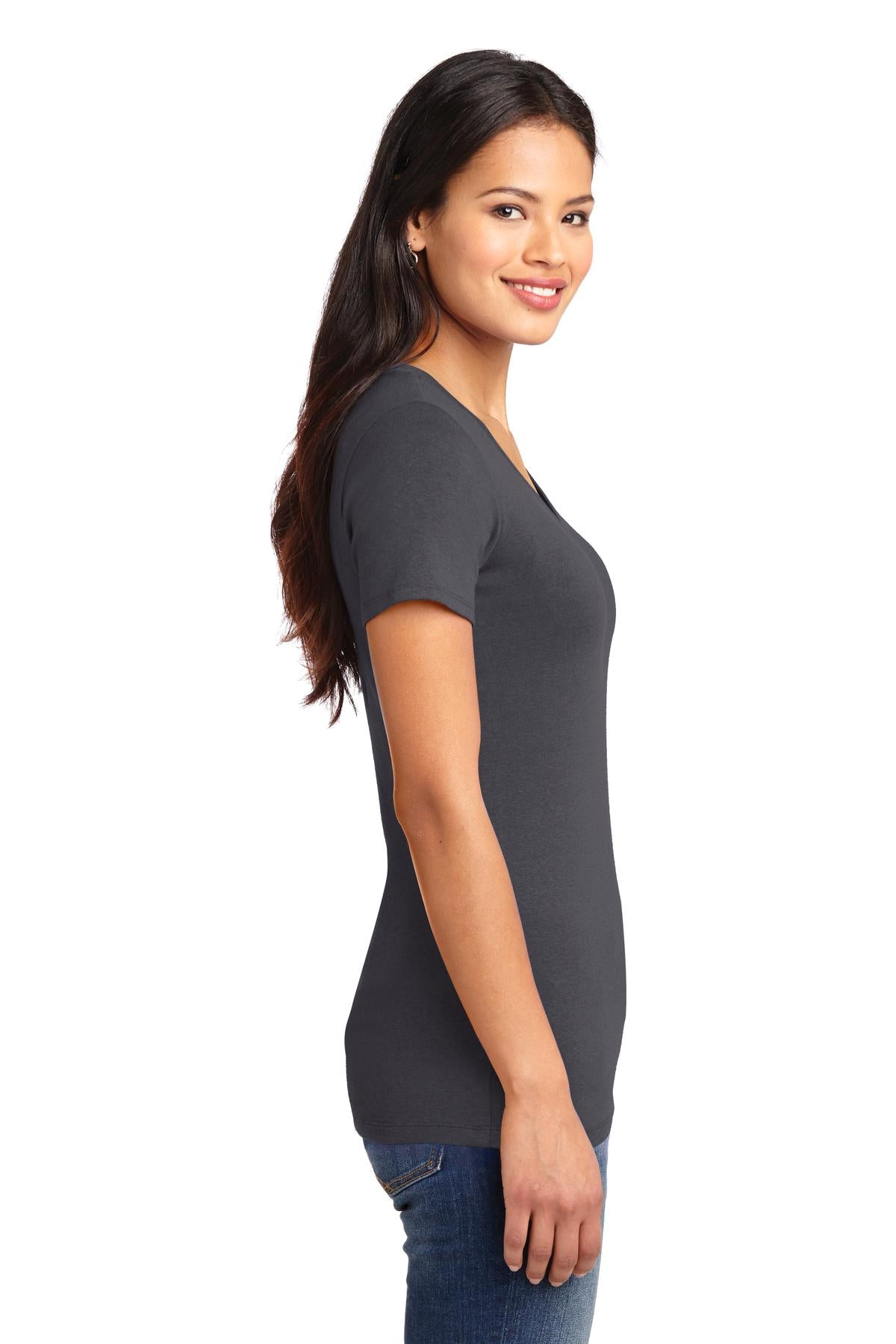 Port Authority Ladies Concept Stretch V-Neck Tee. LM1005