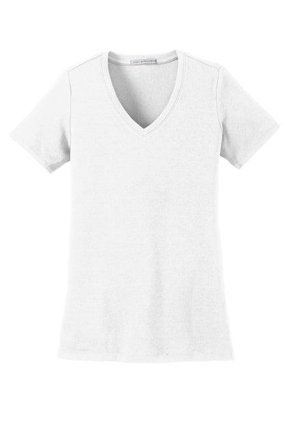 Port Authority Ladies Concept Stretch V-Neck Tee. LM1005