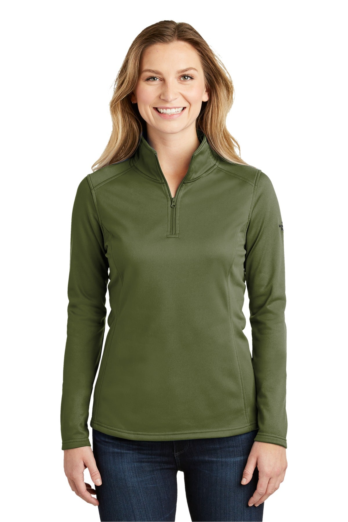 The North Face Ladies Tech 1/4-Zip Fleece. NF0A3LHC