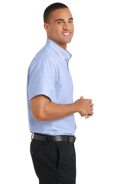 Port Authority Short Sleeve SuperPro Oxford Shirt. S659