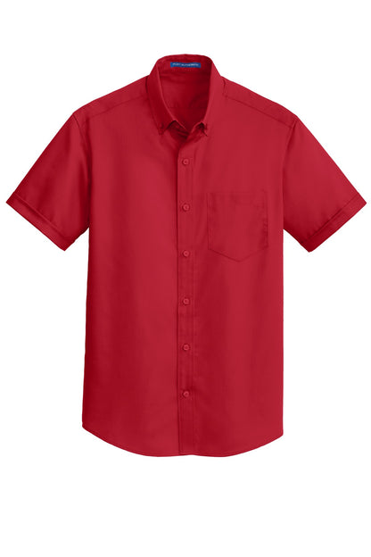 Port Authority Short Sleeve SuperPro Twill Shirt. S664