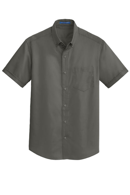 Port Authority Short Sleeve SuperPro Twill Shirt. S664