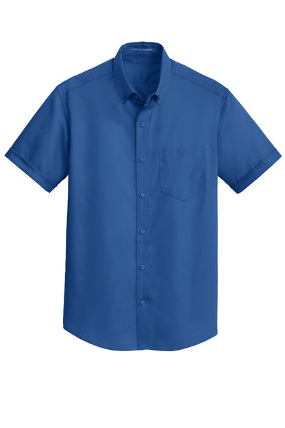 Port Authority Short Sleeve SuperPro Twill Shirt. S664