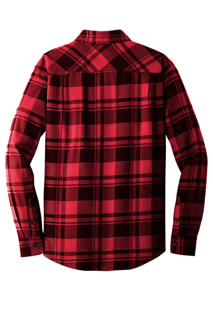 Port Authority Plaid Flannel Shirt. W668