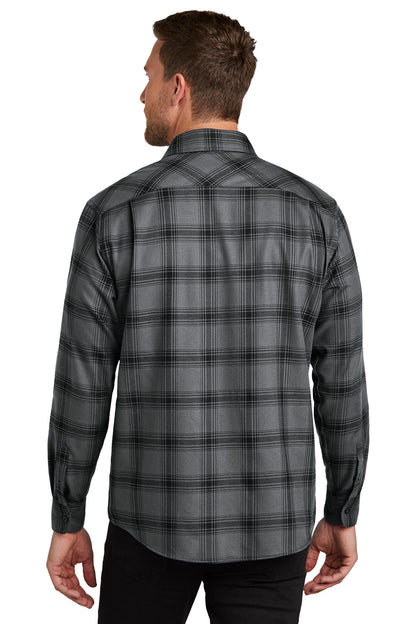 Port Authority Plaid Flannel Shirt. W668
