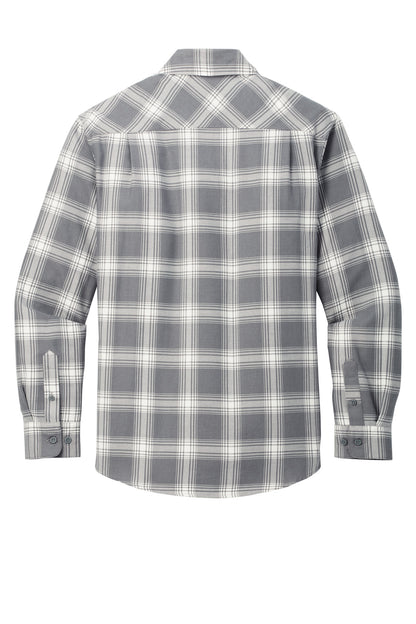 Port Authority Plaid Flannel Shirt. W668