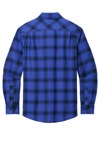 Port Authority Plaid Flannel Shirt. W668