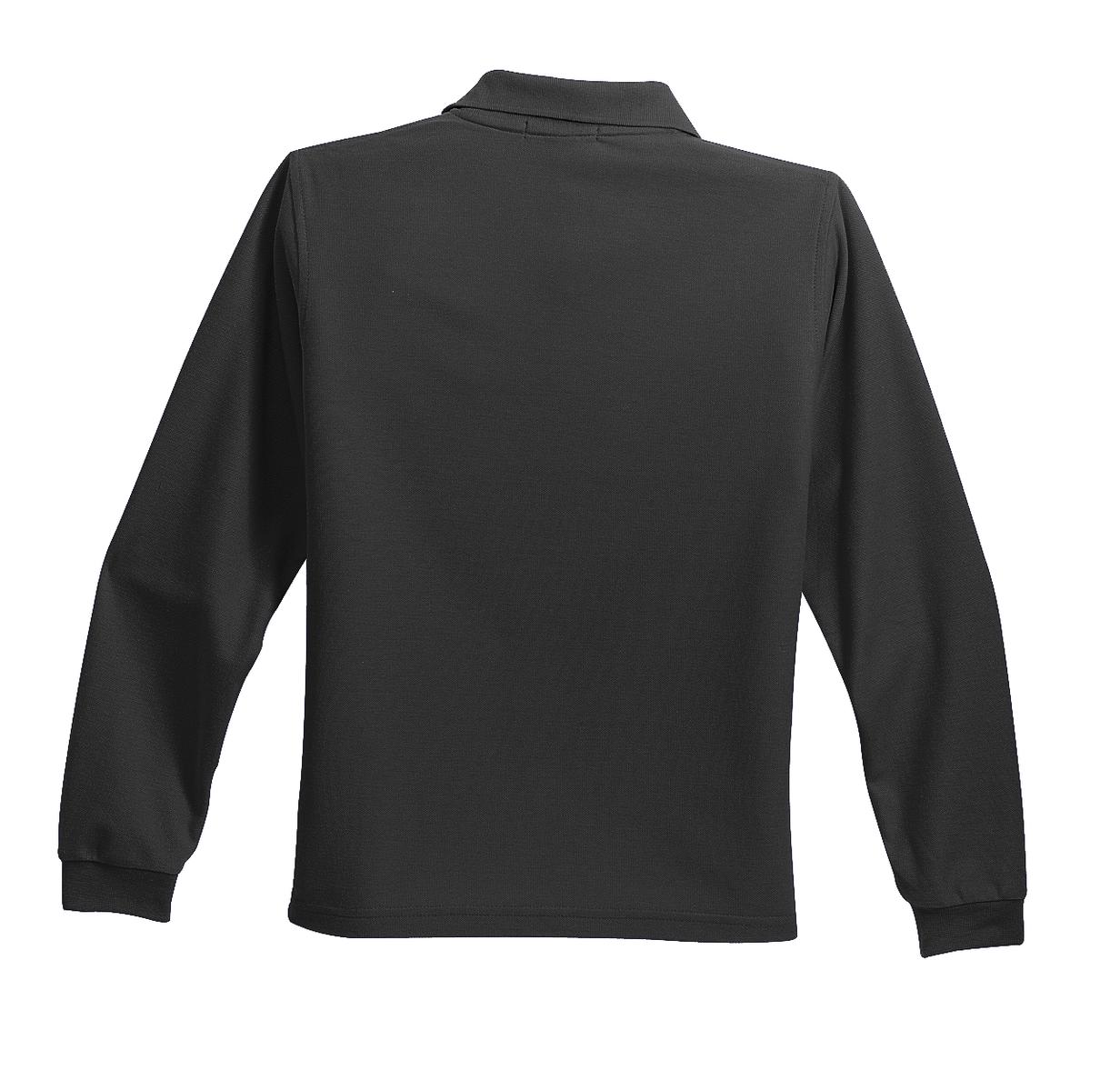 Port Authority Youth Long Sleeve Silk Touch Polo. Y500LS
