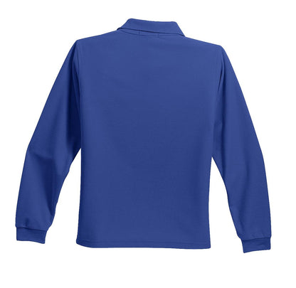 Port Authority Youth Long Sleeve Silk Touch Polo. Y500LS