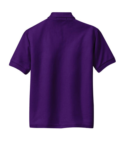 Port Authority Youth Silk Touch Polo. Y500