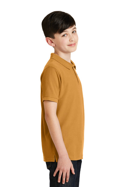 Port Authority Youth Silk Touch Polo. Y500