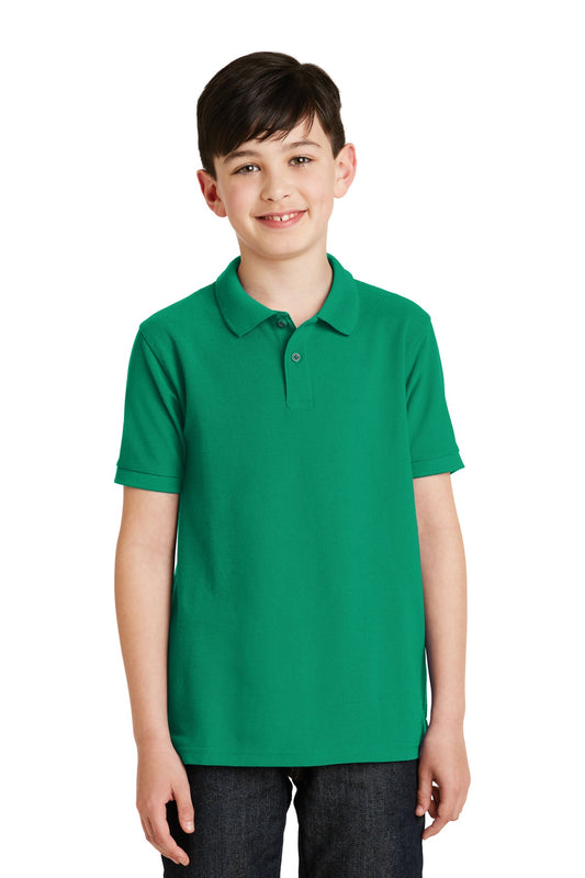 Port Authority Youth Silk Touch Polo. Y500