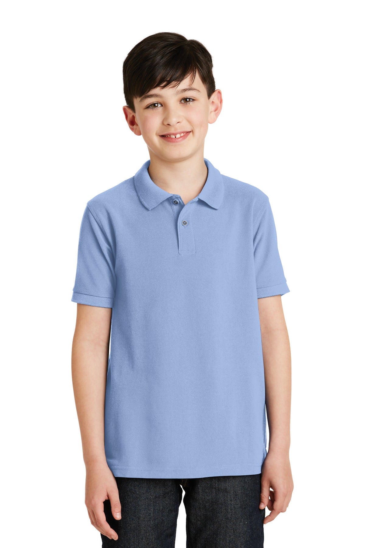 Port Authority Youth Silk Touch Polo. Y500
